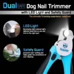 Nail Clipper with LED Light & Safety Guard