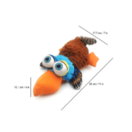 Big Eyed Chicken Dog Toy