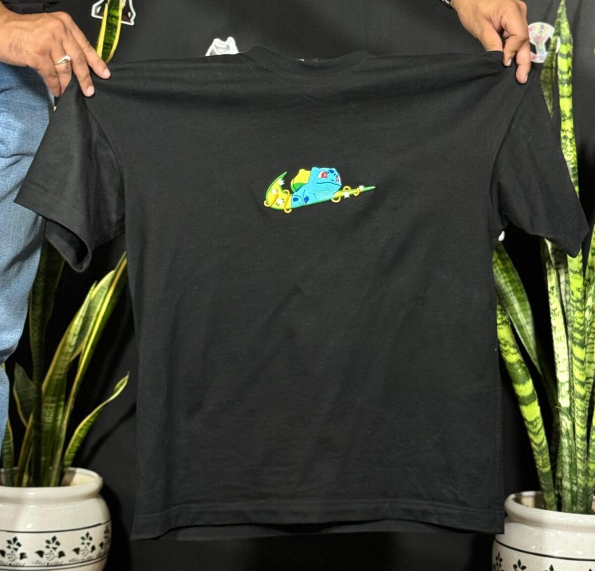 Bulbasaur Pokemon Patch in Nike Shape 3