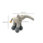 Docile Elephant Dog Toy