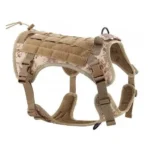 HANK DOG HARNESS AND LEASH COMBO FOR LARGE DOGS – MILITARY