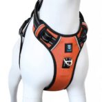 3M Reflective No Pull Dog Harness - Neon Orange | HANK Premium Harness